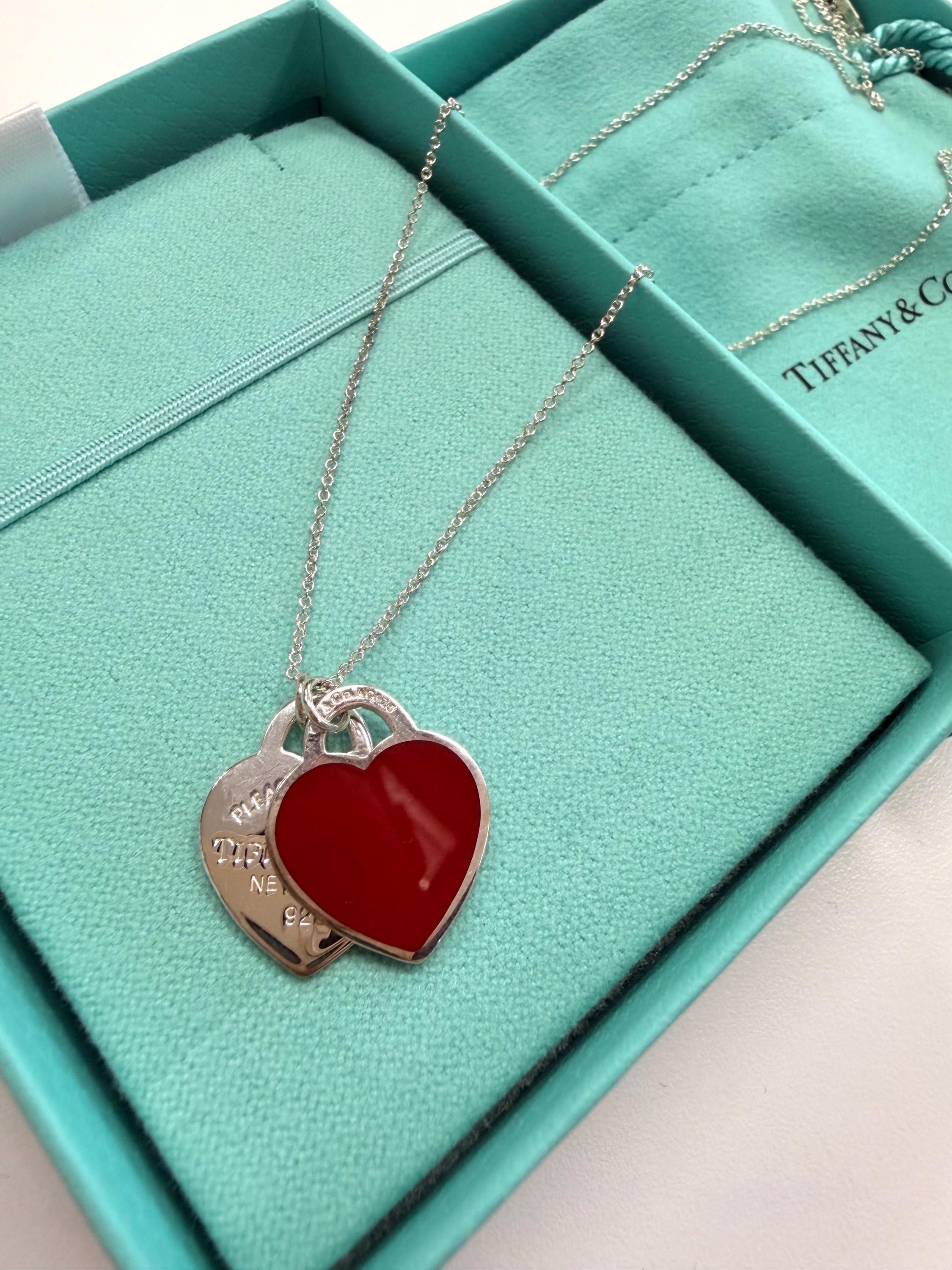 Tiffany & Co. ❤ハート型ネックレス Tiffanys and co heart necklace - Etsy 日本