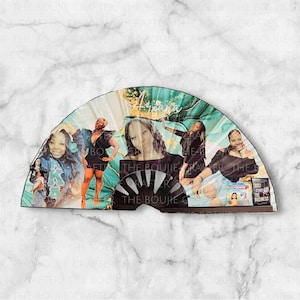 Clack Fan - Customized | Boots on the ground | Where them fans at | Trail Ride | Line Dancing | Folding Hand Fan | Festival | Concert Fan