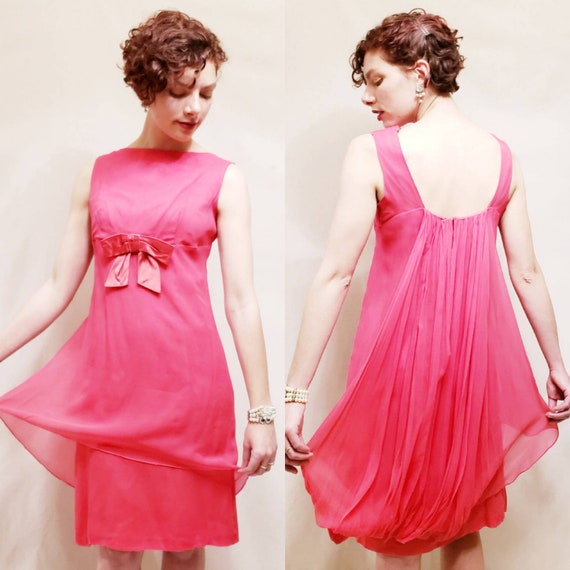 hot pink fuschia dress