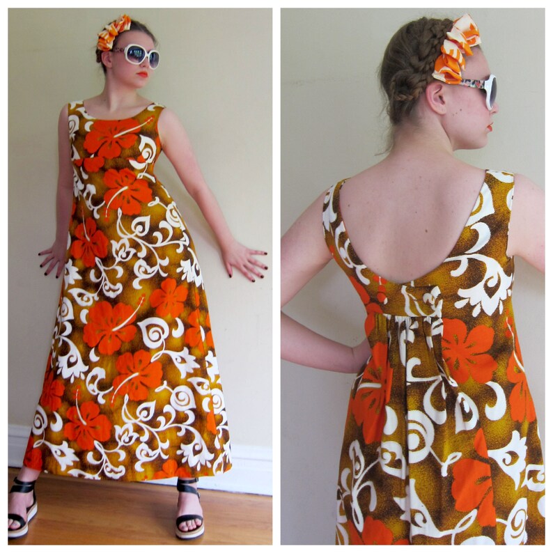60s maxi dress