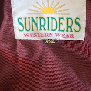 Vintage 80s White Leather Jacket SUNRIDERS Fringe, Studs & Bone Beads XXL image 15