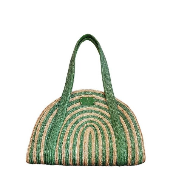 Kate spade straw purse best sale