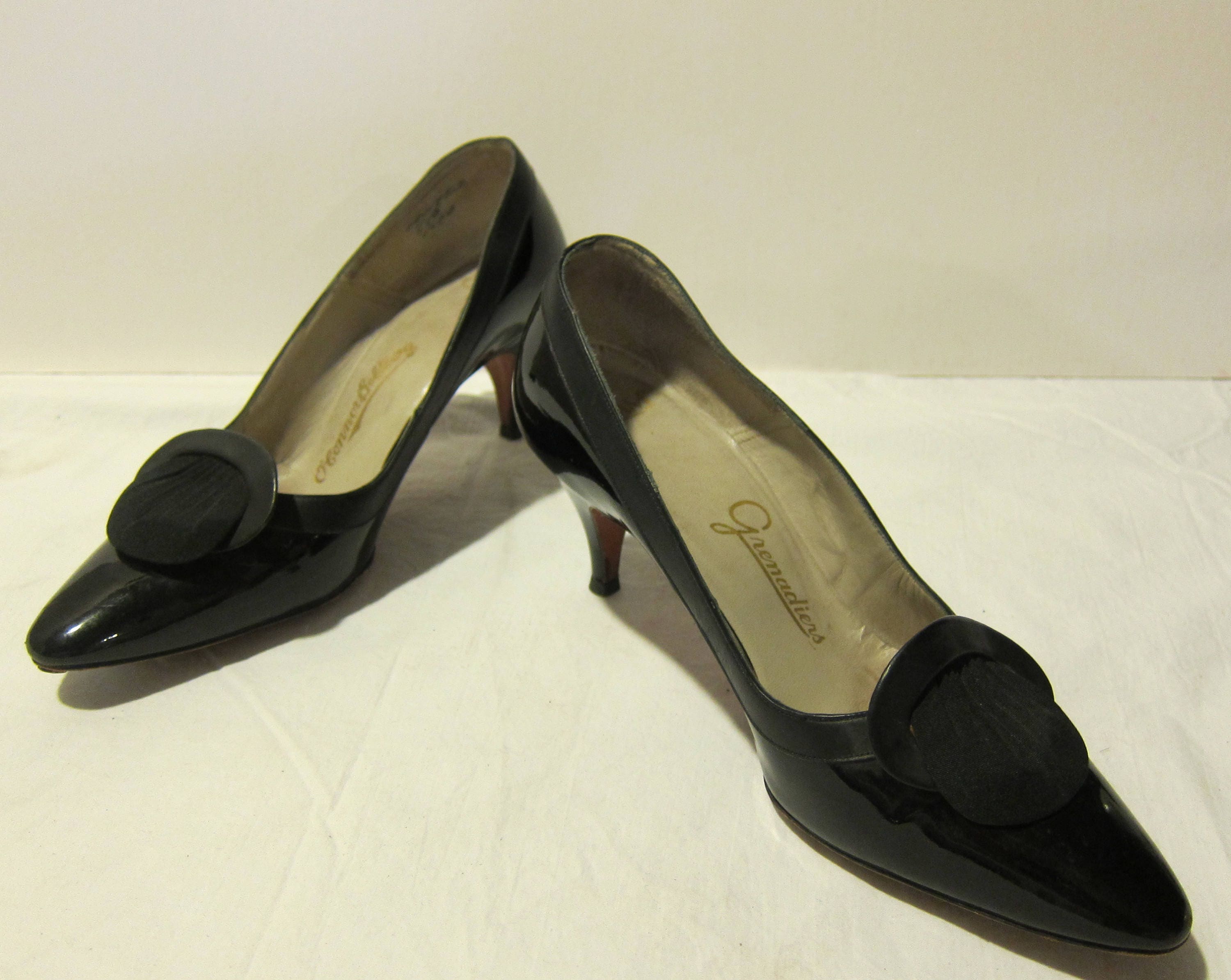 black and white 50s shoes