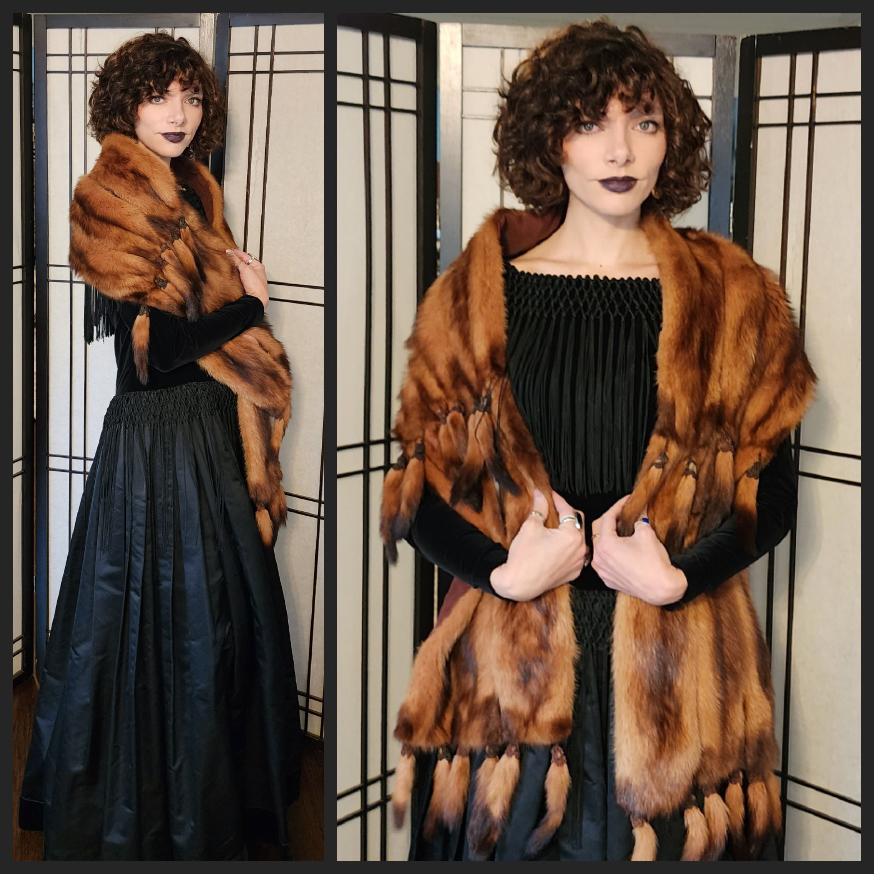 fitch fur coat  Fur fashion, Fur coat, Vintage fur