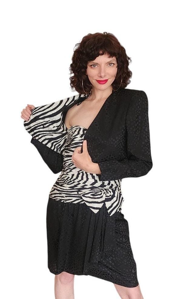80s Black Dress - Etsy Ireland