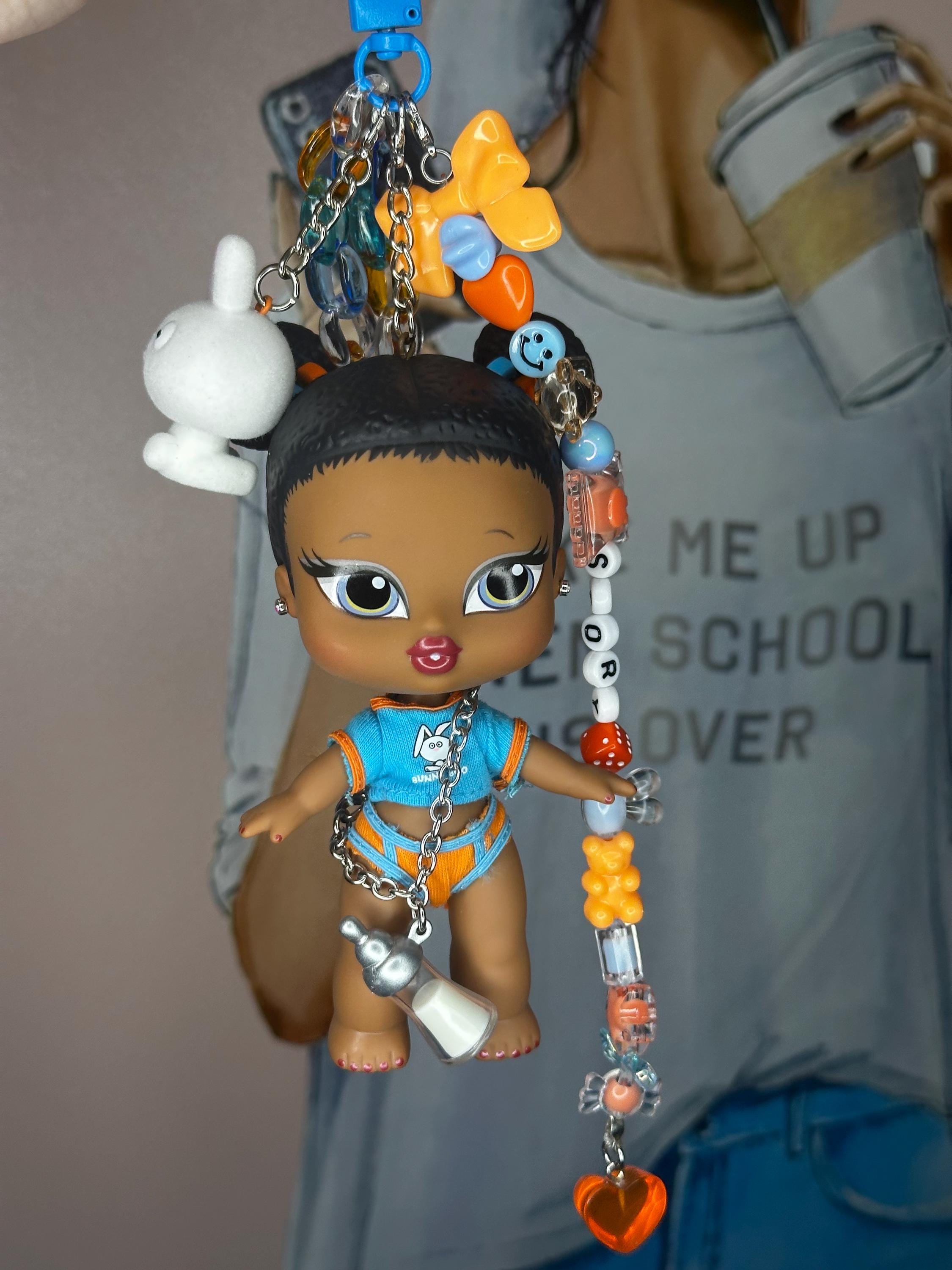 Bratz Doll Keychain - Etsy