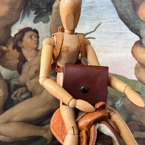 Monedero de piel / Monedero unisex / Monedero de cuero / unisex