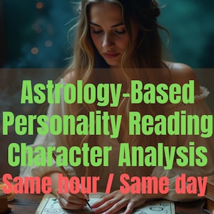Lecture de personnalité basée sur l'astrologie, analyse de caractère