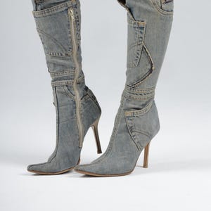 靴 DOLCE & GABBANA side goa boots y2k 25.5 Dolce and Gabbana Y2k Boots - Etsy