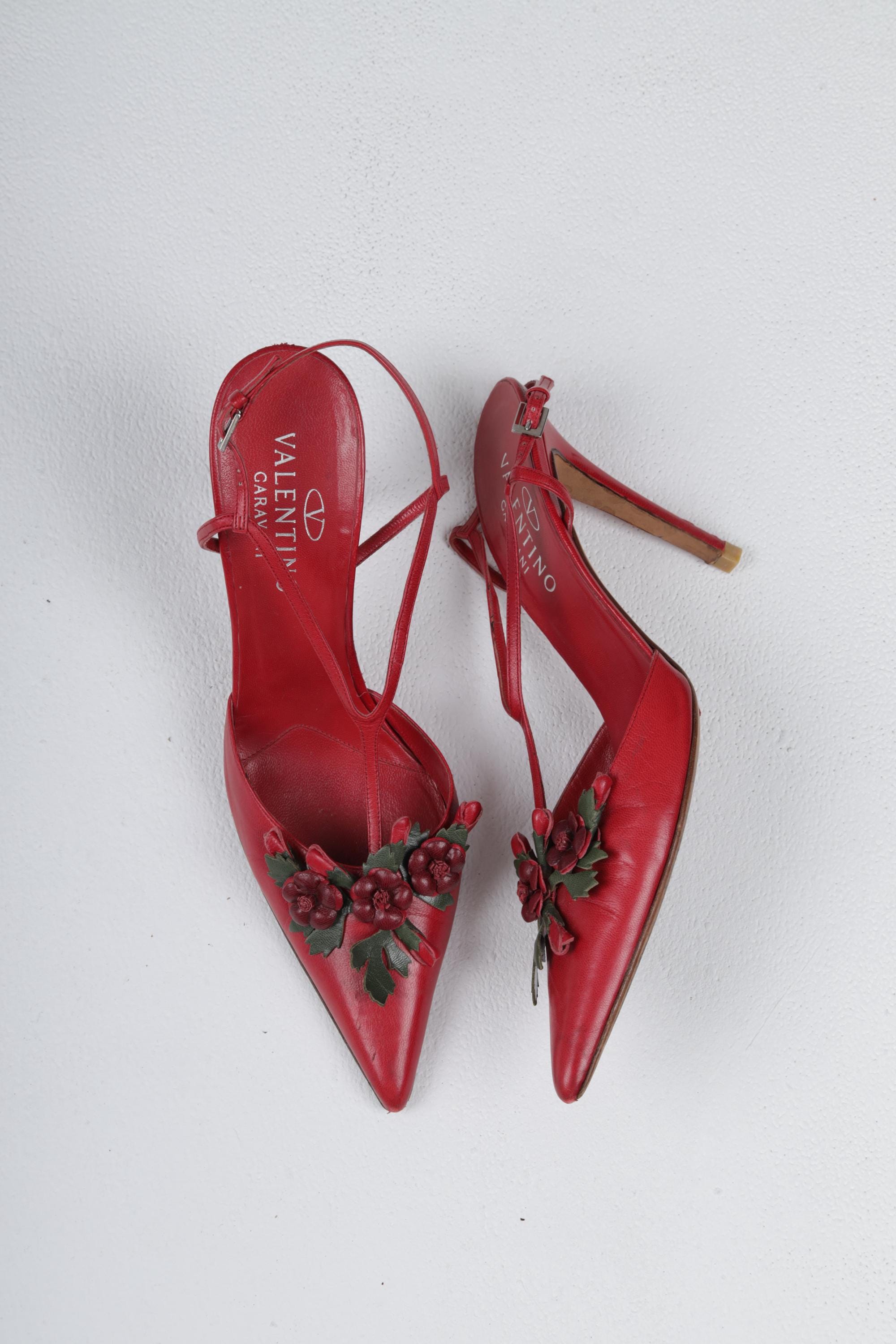 Red Valentino Heels - Etsy