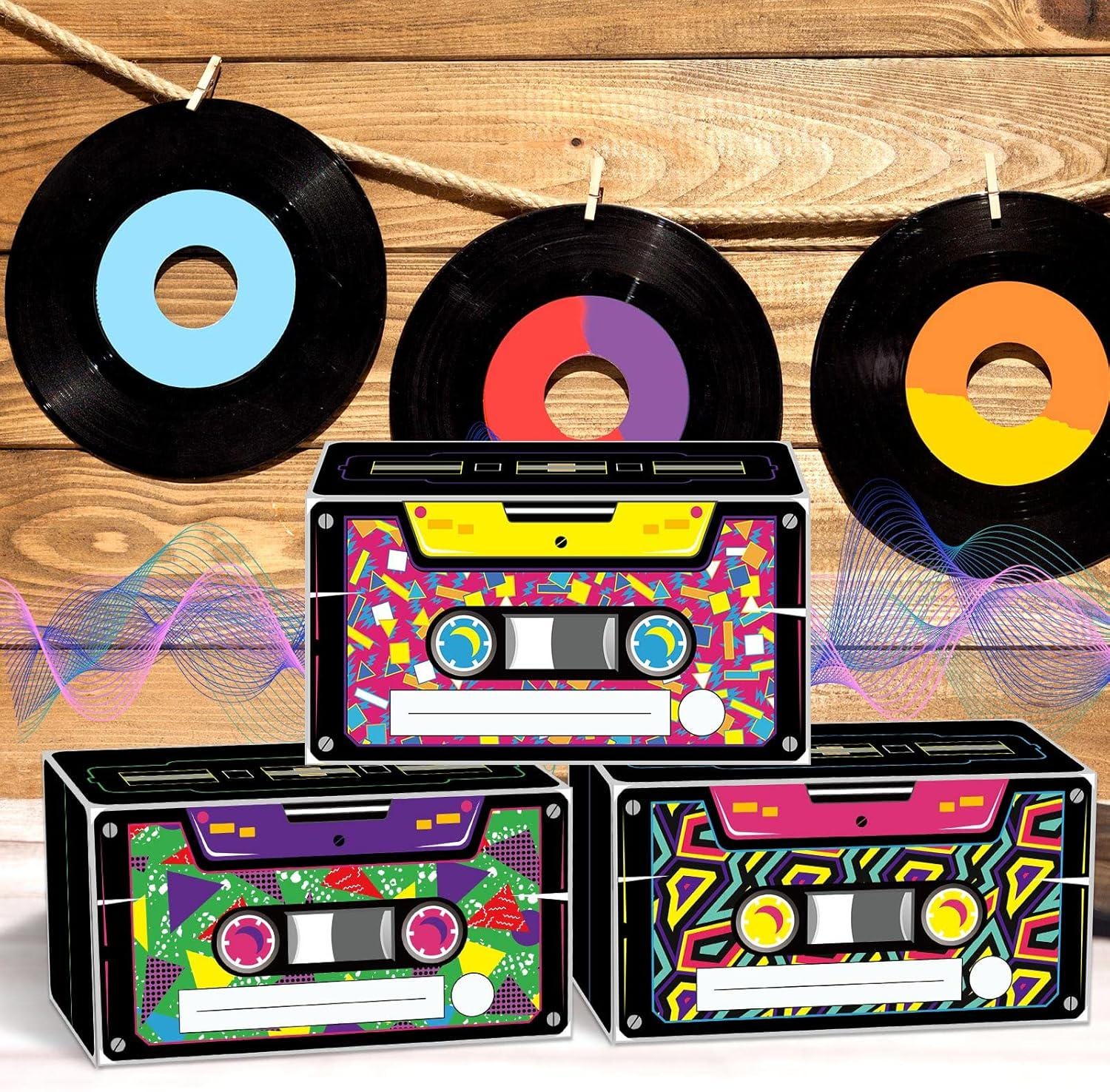 80s Exploding Target Box 24 Retro Favor Boxes 80s 90s Theme Wedding Radio Candy Containers ...