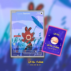 Little Fella Sentret, um jogo de cartas colecionáveis holográficos feito por fãs para fãs e colecionadores