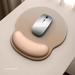 Poggiapolsi Ergonomico Per Tastiera E Mouse - Set In Memory Foam | Antiscivolo, Comfort Garantito - Foto 12