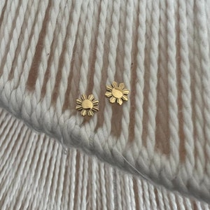 The Bayani Mini Sun Post Earrings