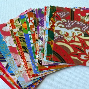 Washi Chiyogami Paper Pack for Traditional Japanese Origami Paper Project- 7cm 20 sheets  (USD35 Free Ship Worldwide*)