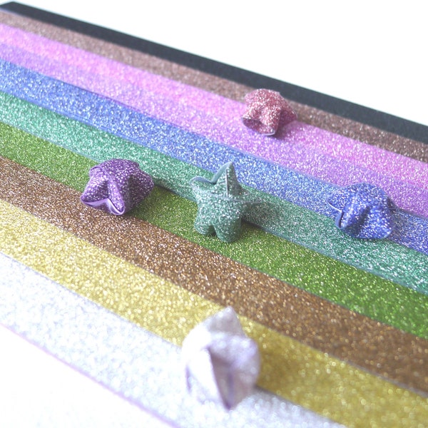 Rainbow Star Burst - Magical Fairy Dust Origami Lucky Star Paper Strips - 200 strips (Gratis schip wereldwijd voor bestelling meer dan USD35)