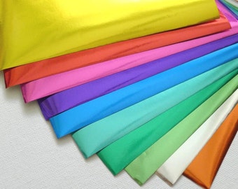 Fun Colors - Origami Foil Paper pack - 30 sheets in  10 colors  (Free Ship worldwide for order more than USD35)