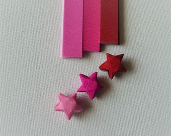 Deep Love 3 color gradient combo pack - Magical Fairy Dust Origami Star Strips – 60 strips  (Free Ship worldwide for order more than USD35)