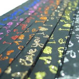 I LOVE YOU - Glitter Star Dust Origami Lucky Stars Paper strips - 8 colors (Free Ship worldwide for order more than USD35)