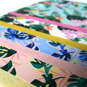 Tropical Paradise - Double sided printed Chiyogami Paper Pack - 20 sheets (4 designs)