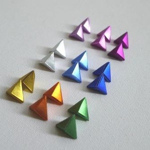 50 Candy Sparkle - Cool Shine Korean Origami Lucky Stars a.k.a. Origami Crane Eggs (Free Ship worldwide for order more than USD35)