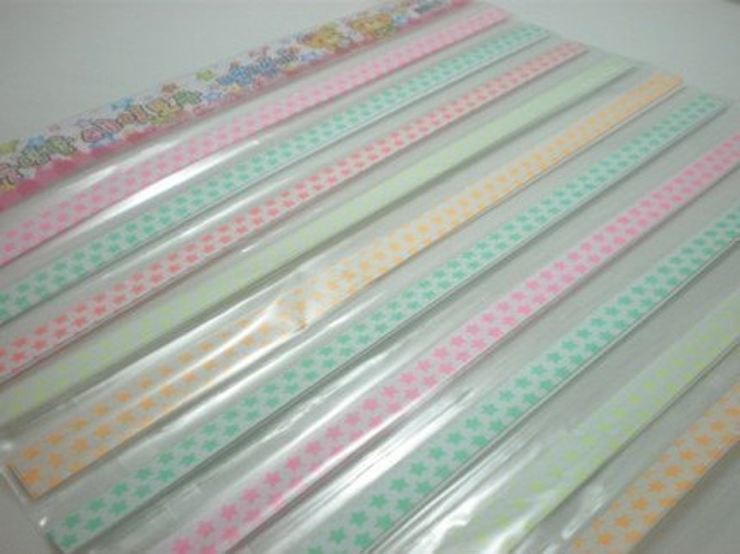 Glow in the Dark I Love You Origami Lucky Star Paper Strips Choose Your Own  Color 