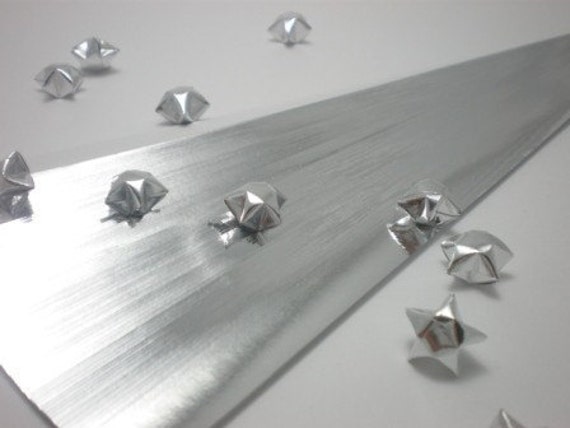 Líquido Plata Origami Lucky Star Las Tiras De Papel Pack De 90 Tiras