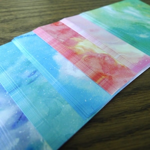 Cosmic Galaxy Skies - Gedrukt papierpakket voor origami - 60 vellen (USD35 gratis verzending wereldwijd*)