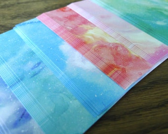 Cosmic Galaxy Skies - Printed Paper Pack for Origami - 60 sheets (USD35 Free Ship worldwide*)