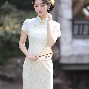 mother of bride dresses in gold Dark Green Gold Jacquard Satin Mother of Bride Dress