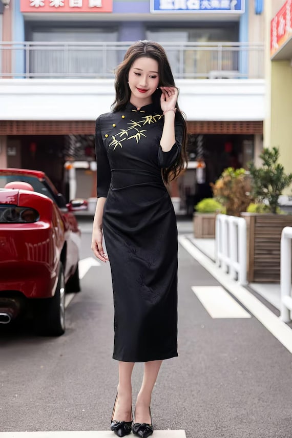 blue lace maxi dress with sleeves Light Mock Neck Long Sleeve Maternity Pattern:B or any occasion where long sleeve midi dress Zapaka Women Long Navy