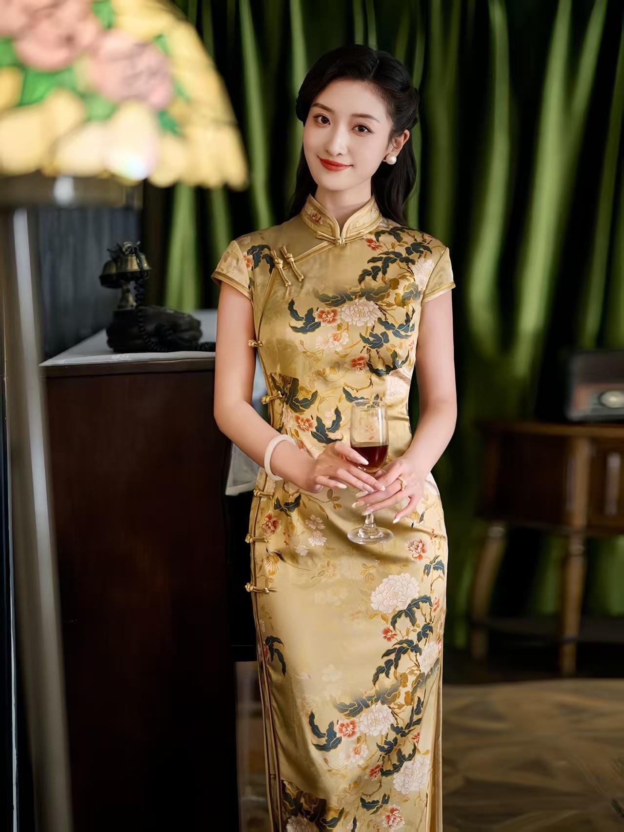 アンティーク風ドラ　アジア Vintage Asian Inspired Dress - Etsy