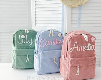 Toddler Backpack With Name, School Bag, Custom Kids Book Bag for Ages, Preschool Children's Backpack , Back To School, Gifts for Girls Boys
