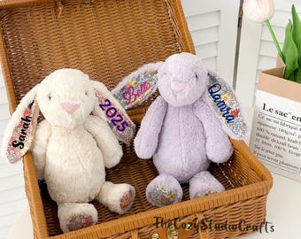 Personalized Plush Bunny, Easter Gift, Stuffed animal, Baby Gift, Toddler Gifts, Baby Shower Gift,Nursery Decor, New Baby Gift Gift for kids