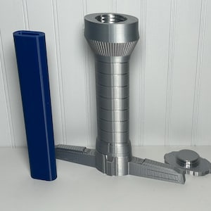 3D Printed Collapsible/Retractable Sci-fi Sword with Exchangeable Blades