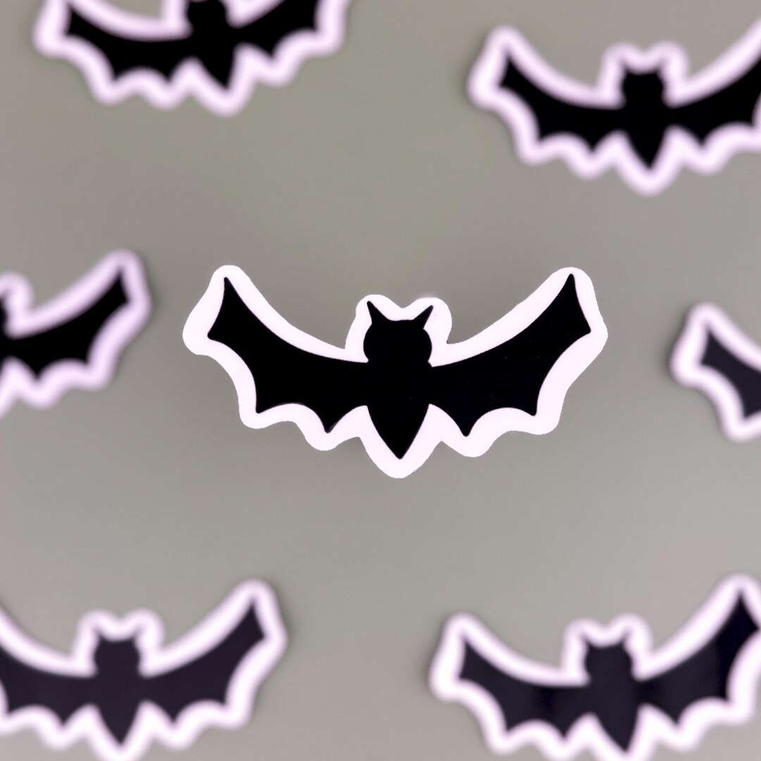 Bat Sticker - Etsy
