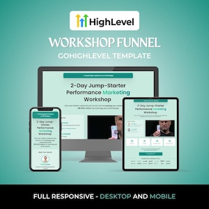 GoHighLevel High-Converting Workshop Funnel