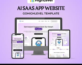 GoHighLevel AI SaaS-appens webbplats