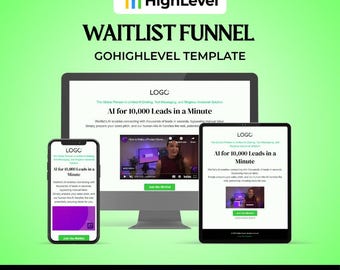 GoHighLevel コーチ向けウェイティングリストファネル