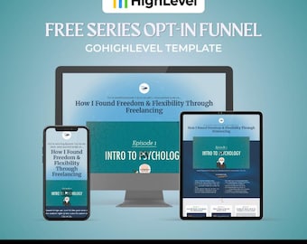GoHighLevel無料シリーズオプトインファネル