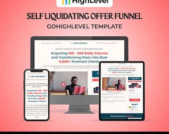 Self-Liquidating Offer Funnel for GoHighLevel