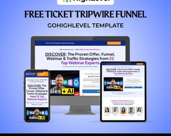 GHL無料チケットトリップワイヤーファネル