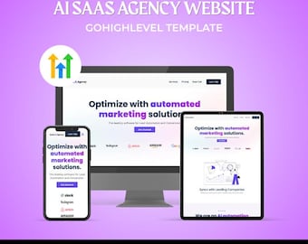 AI SaaS Agency Website