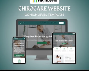 GoHighLevel の ChiroCare ウェブサイト
