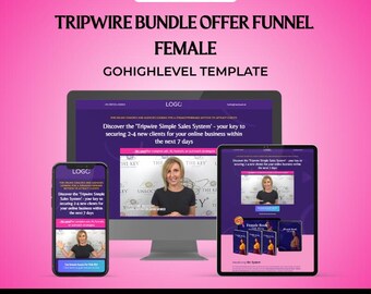 GHL Tripwire Bundle Offer Funnel Female