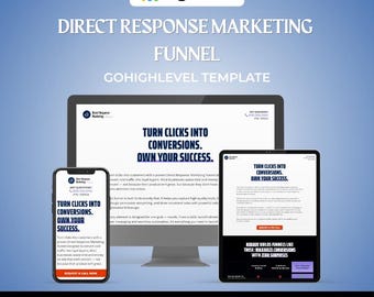 GHL Direct Response Marketing Funnel