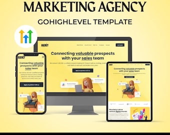 GoHighLevel マーケティングエージェンシーテンプレート
