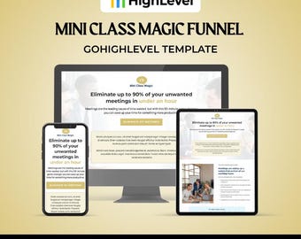 GoHighLevel Mini Class Magic Funnel for Coaches