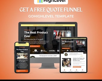 無料見積もり GoHighLevel Funnel