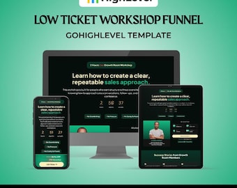 GHL Low Ticket Workshop Funnel